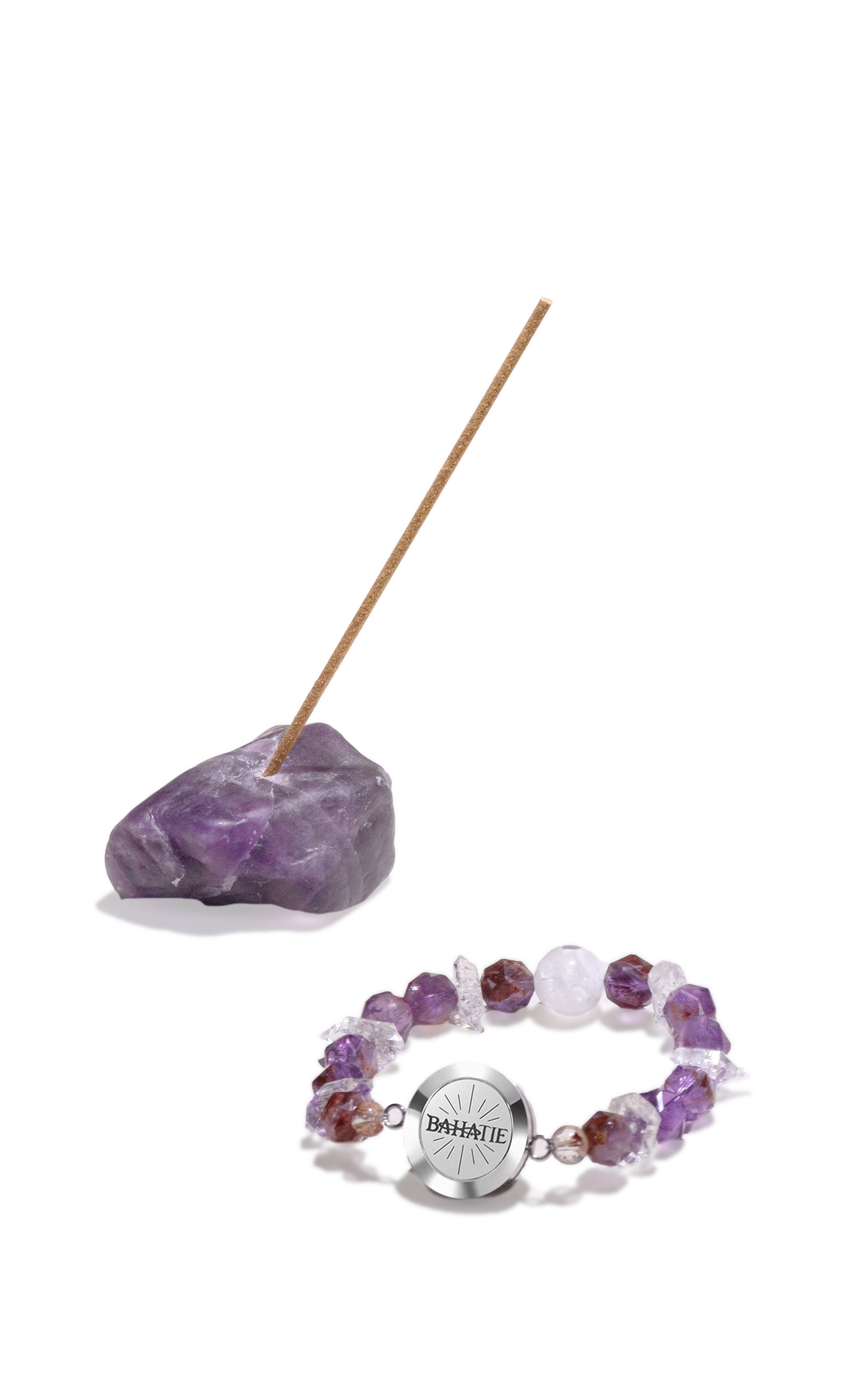 Guiding Star Diamond Quartz Aromatherapy Bracelet