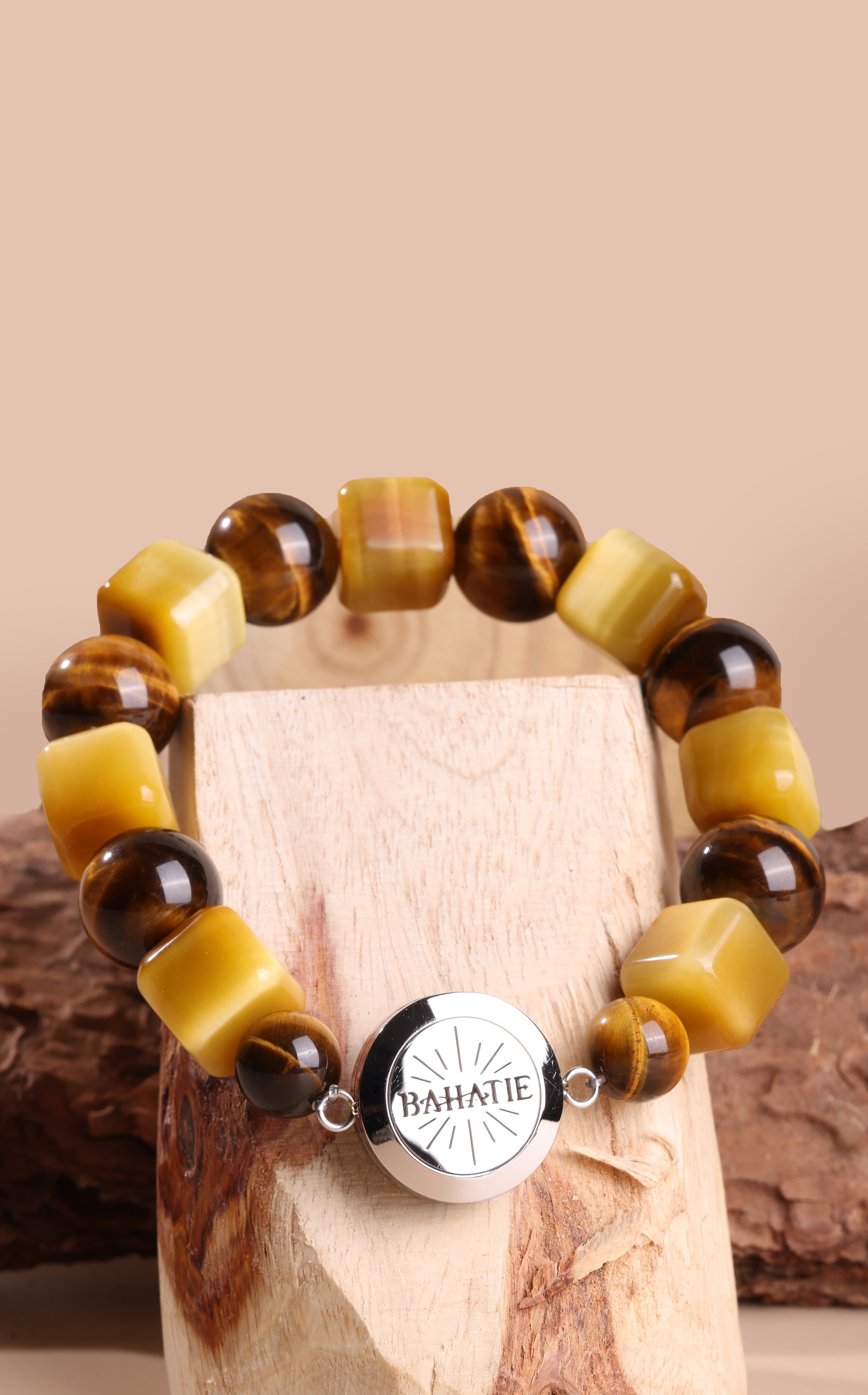 Another Chance Golden Tiger's Eye Aromatherapy Bracelet