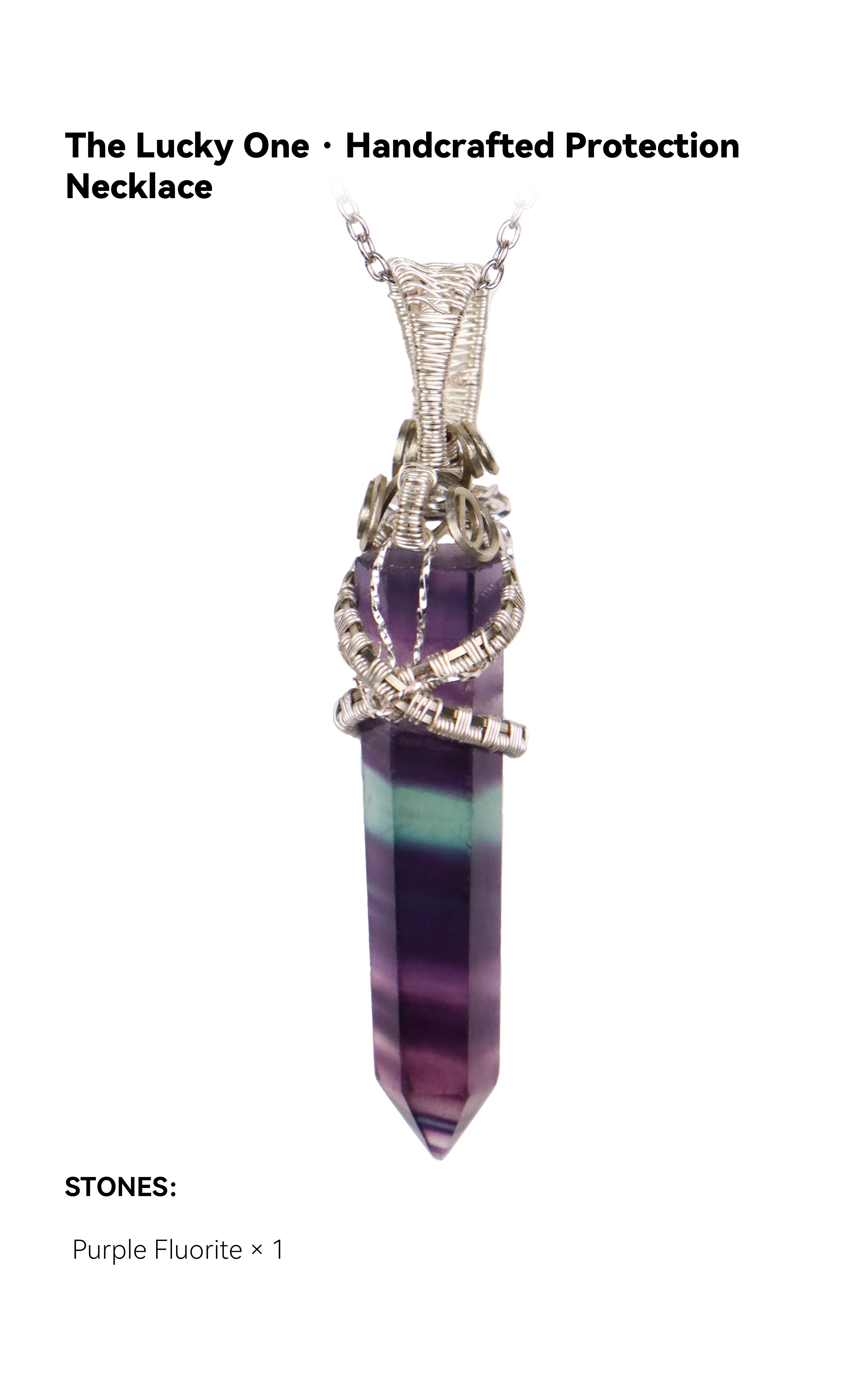 The Lucky One · Handcrafted Protection Necklace