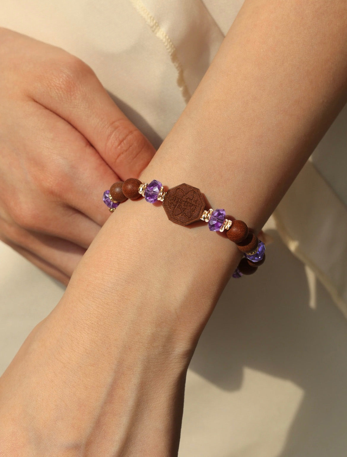 Midnight Brew · Dual-Scent Heritage Aroma Crystal Bracelet