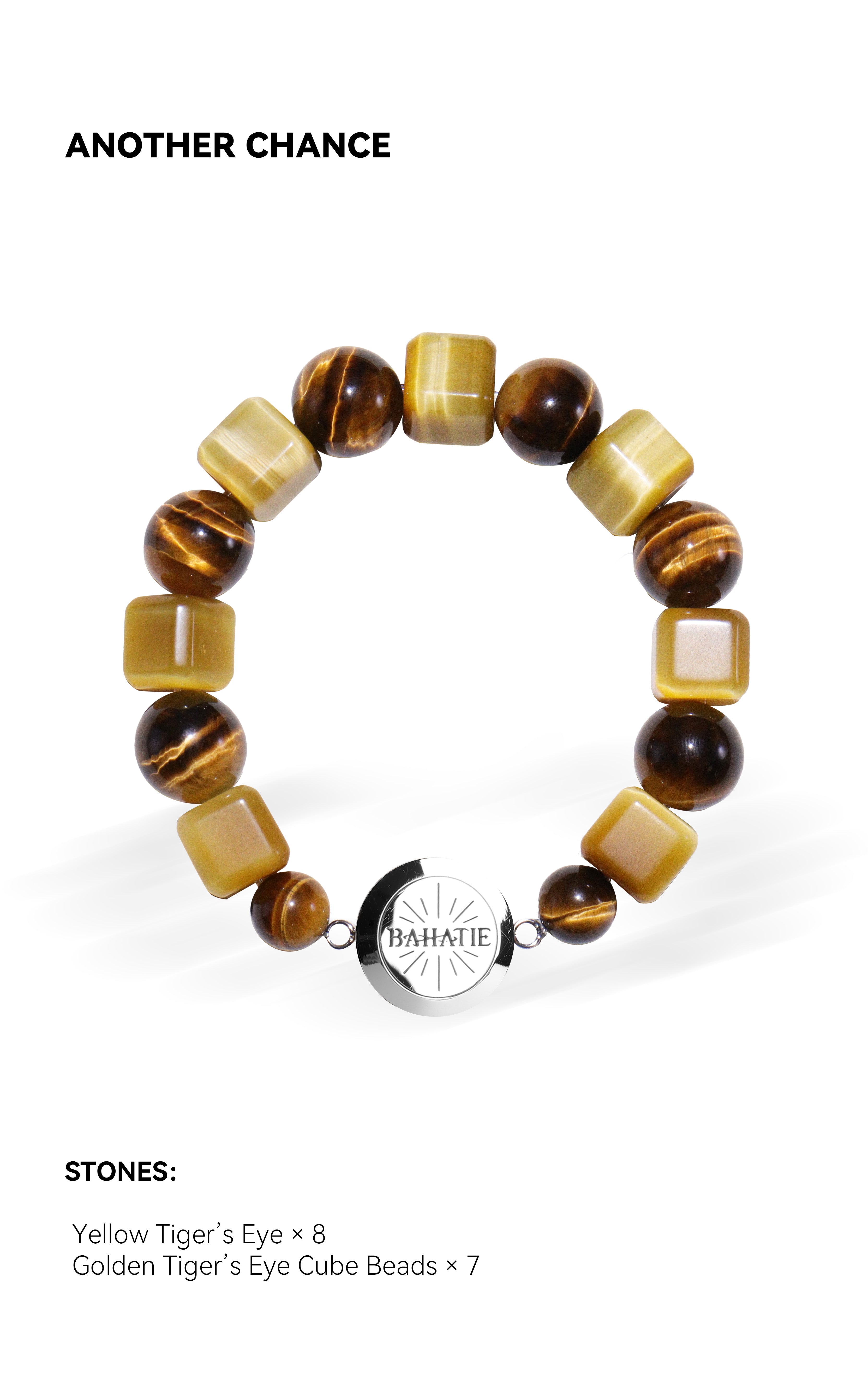 Another Chance Golden Tiger's Eye Aromatherapy Bracelet