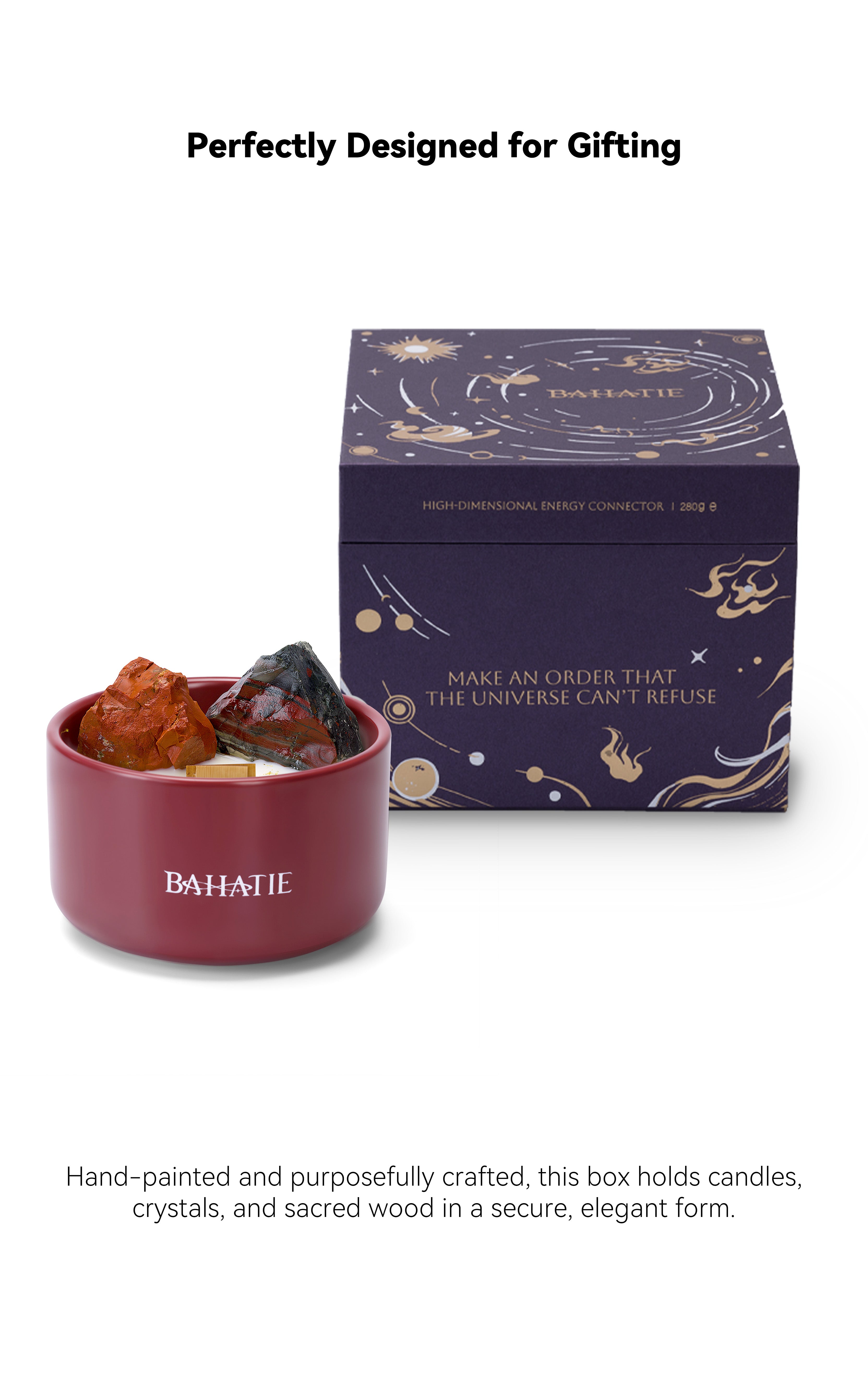 Dragon Breath Energy Stone Candle