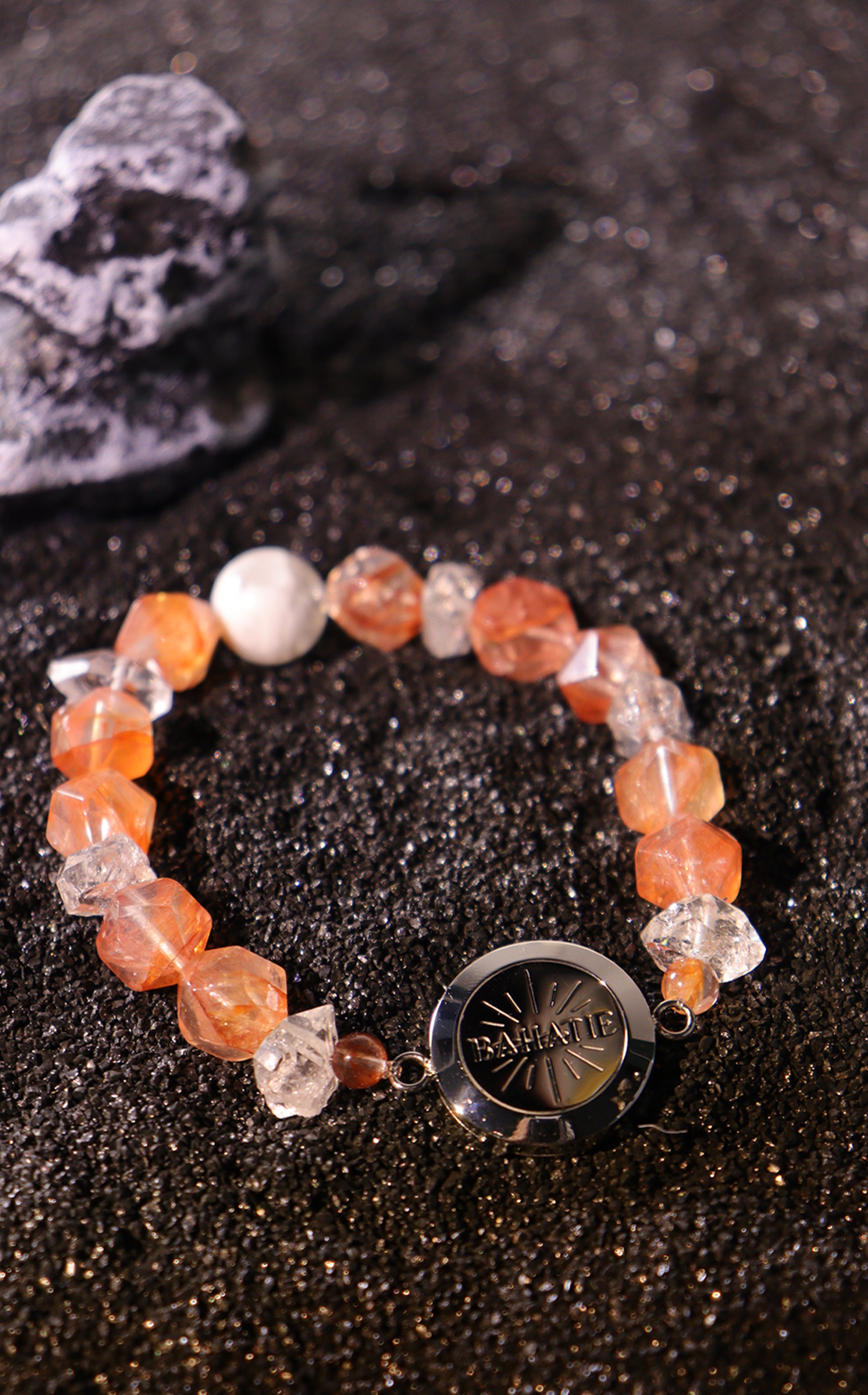 Hot Tours Red Inclusion Quartz Aromatherapy Bracelet