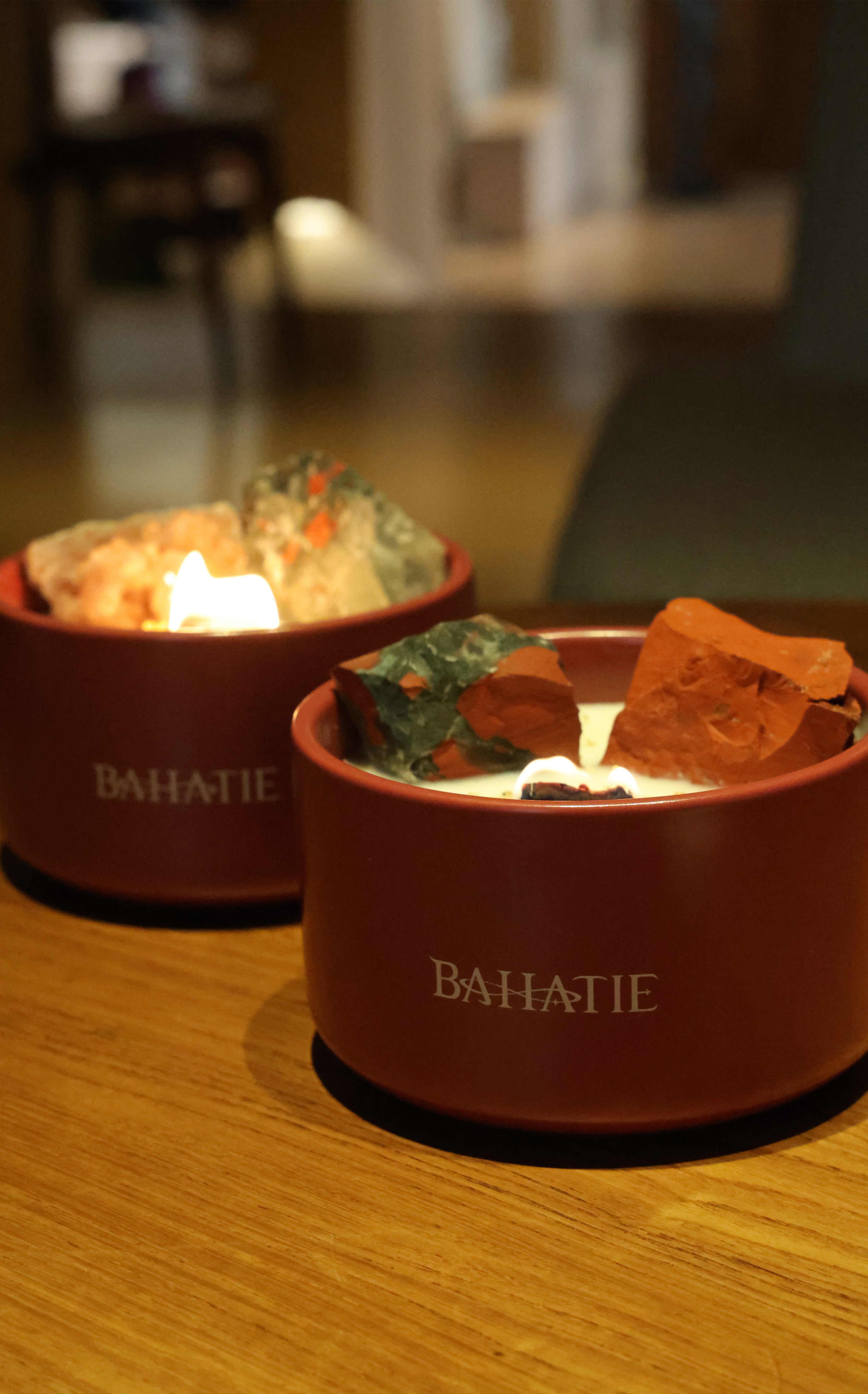 Dragon Breath Energy Stone Candle