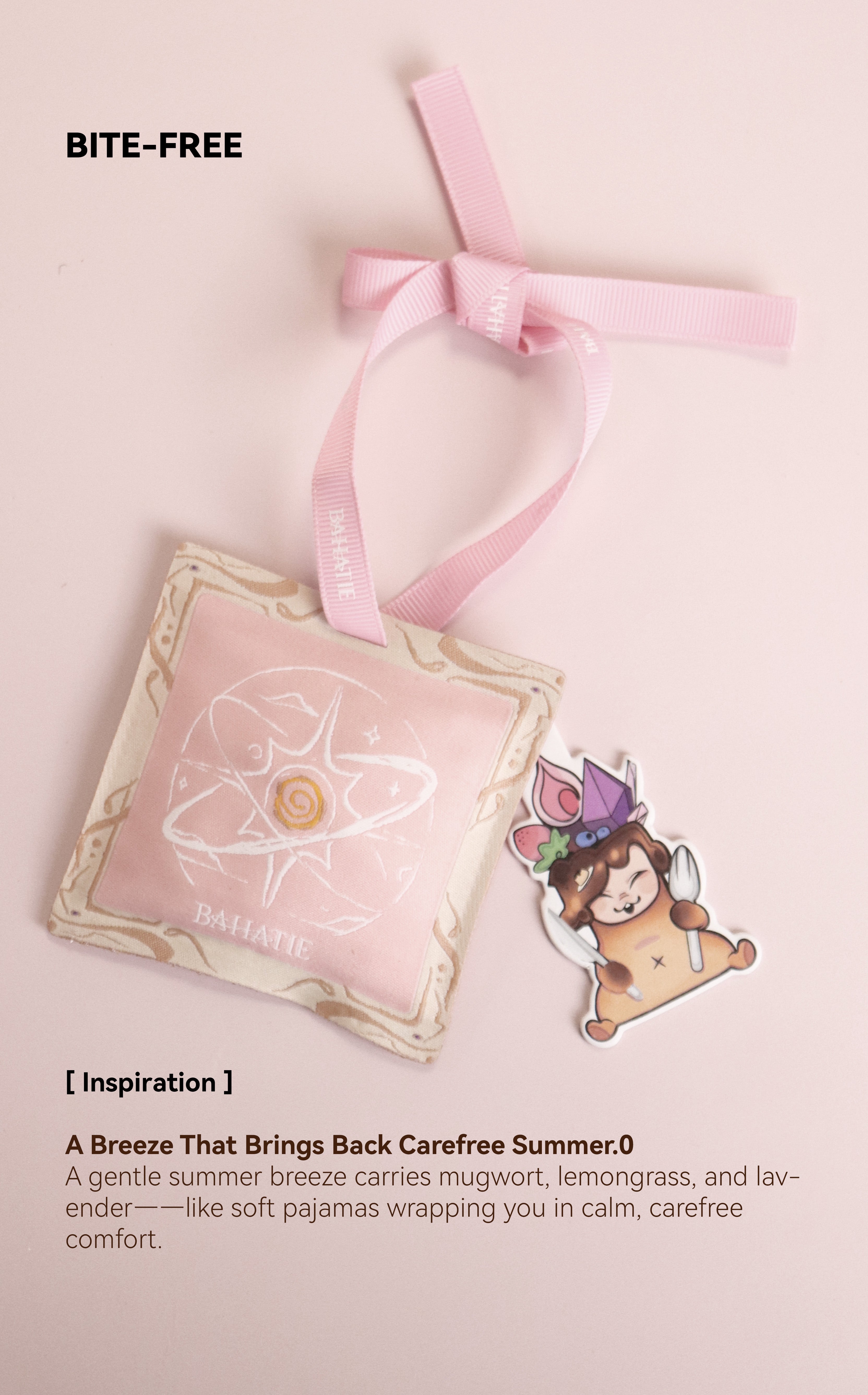 Bite-Free · Dual-Scent Sachet