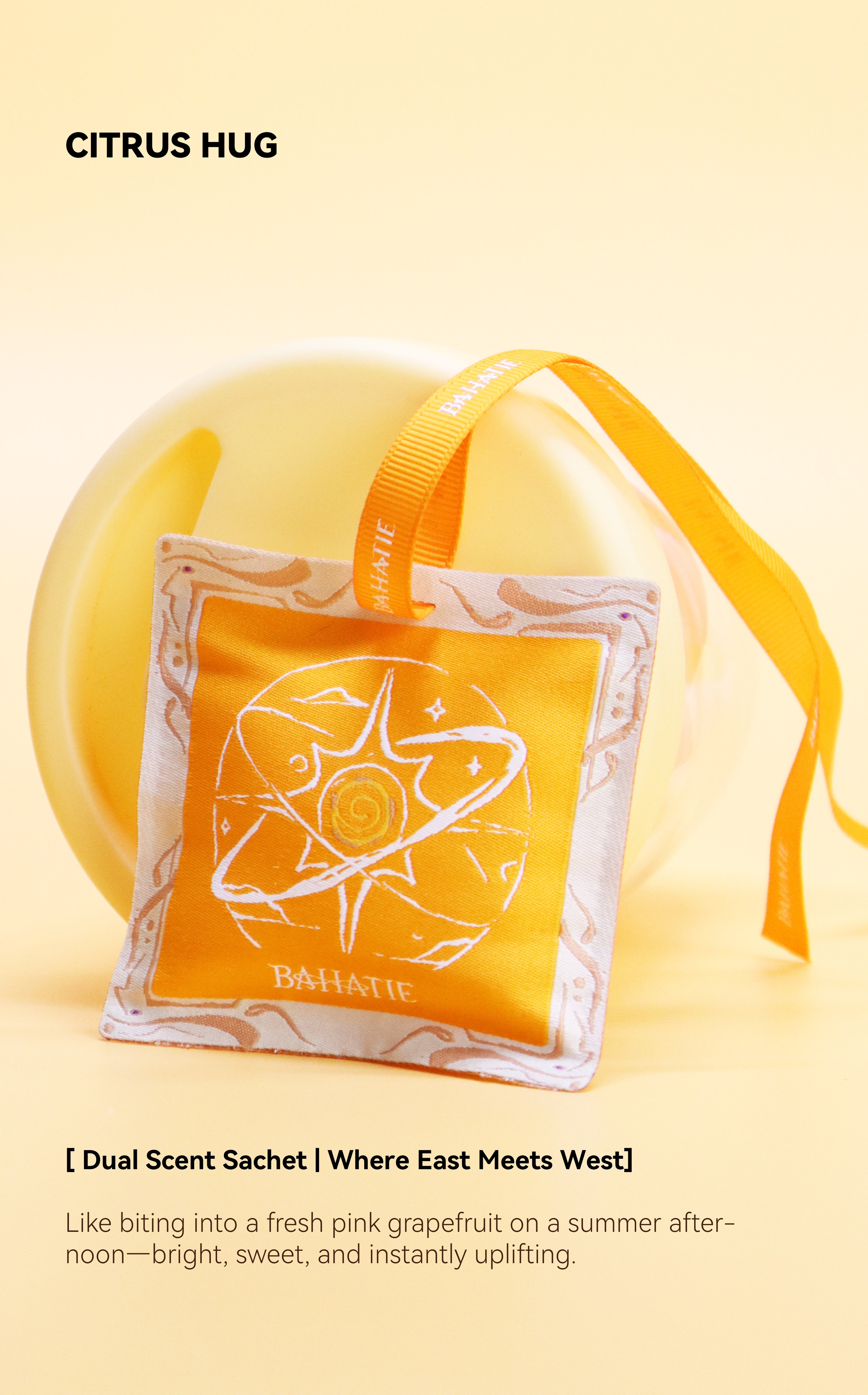 Citrus Hug · Dual-scent Sachets