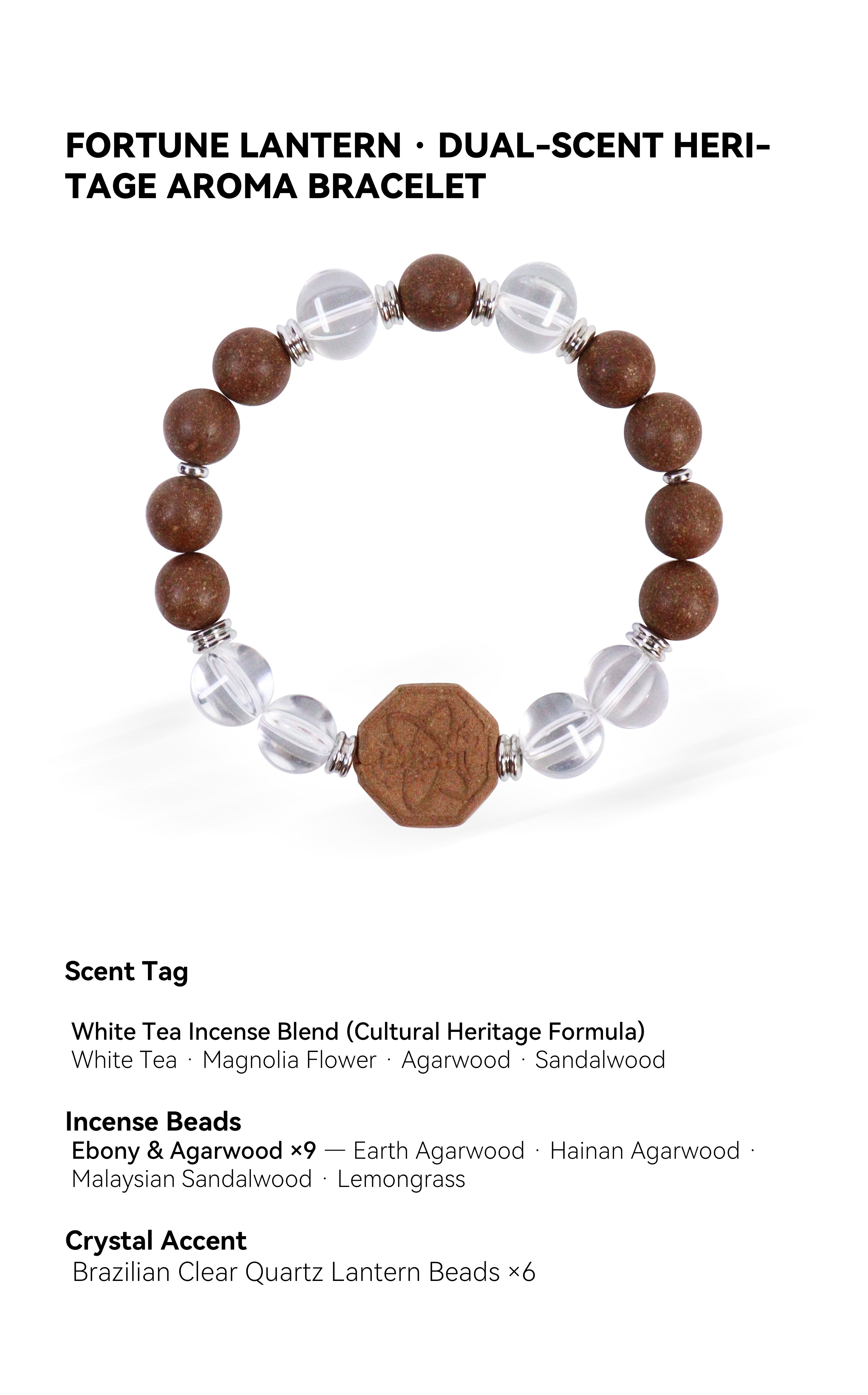 Fortune Lantern · Heritage Aroma Bracelet