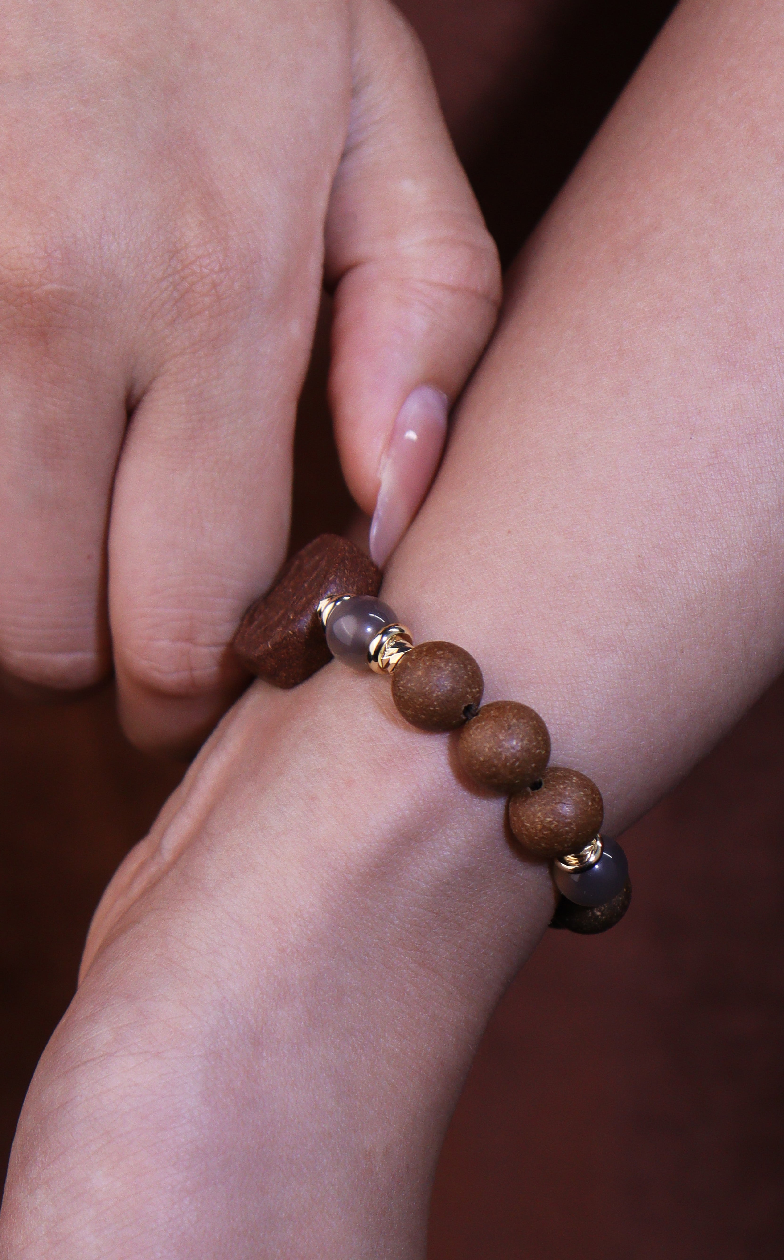 Lush Harmony · Dual-Scent Heritage Aroma Bracelet (Only few Left)
