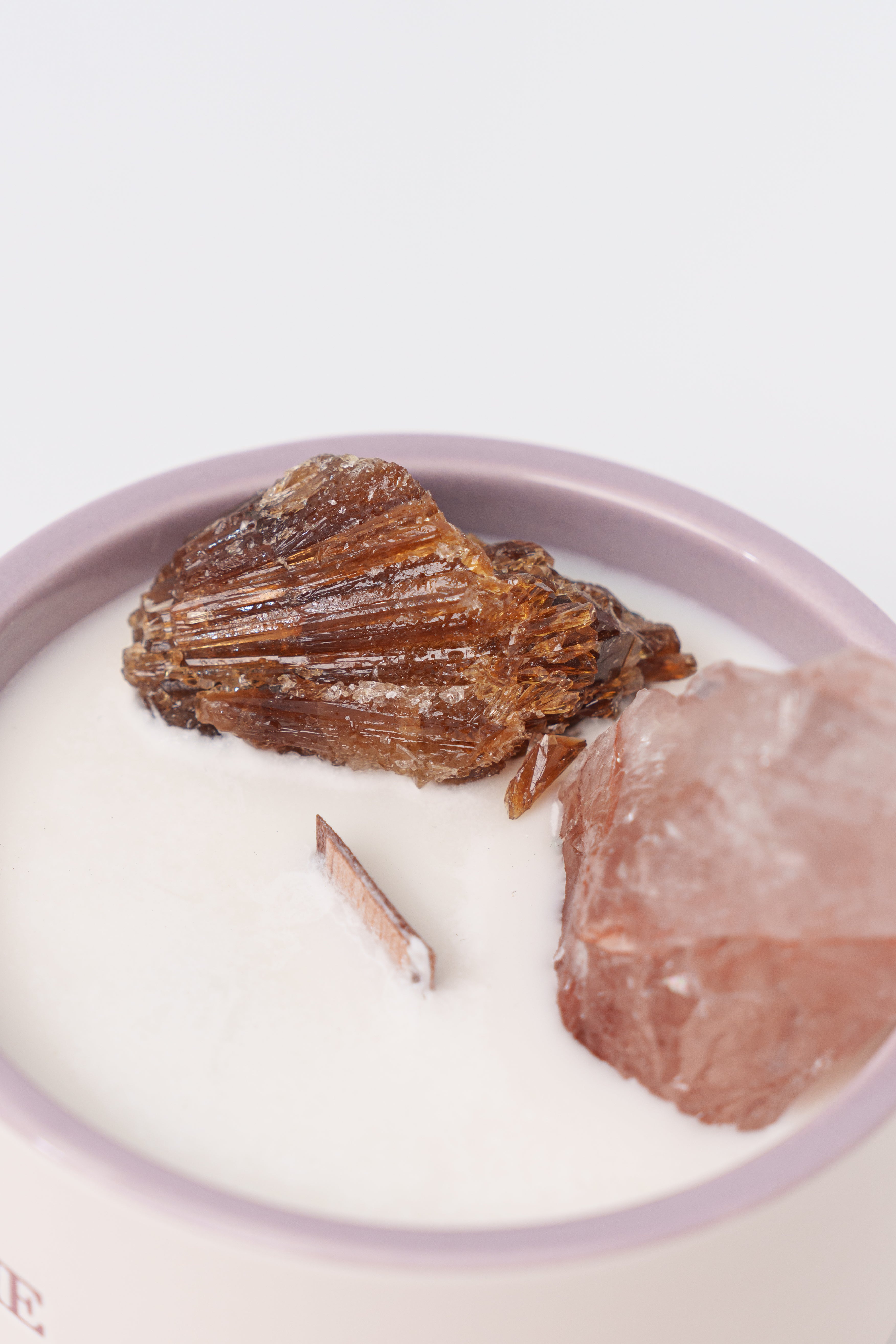 Shower on a Cliff · Sacral Chakra Crystal Candle