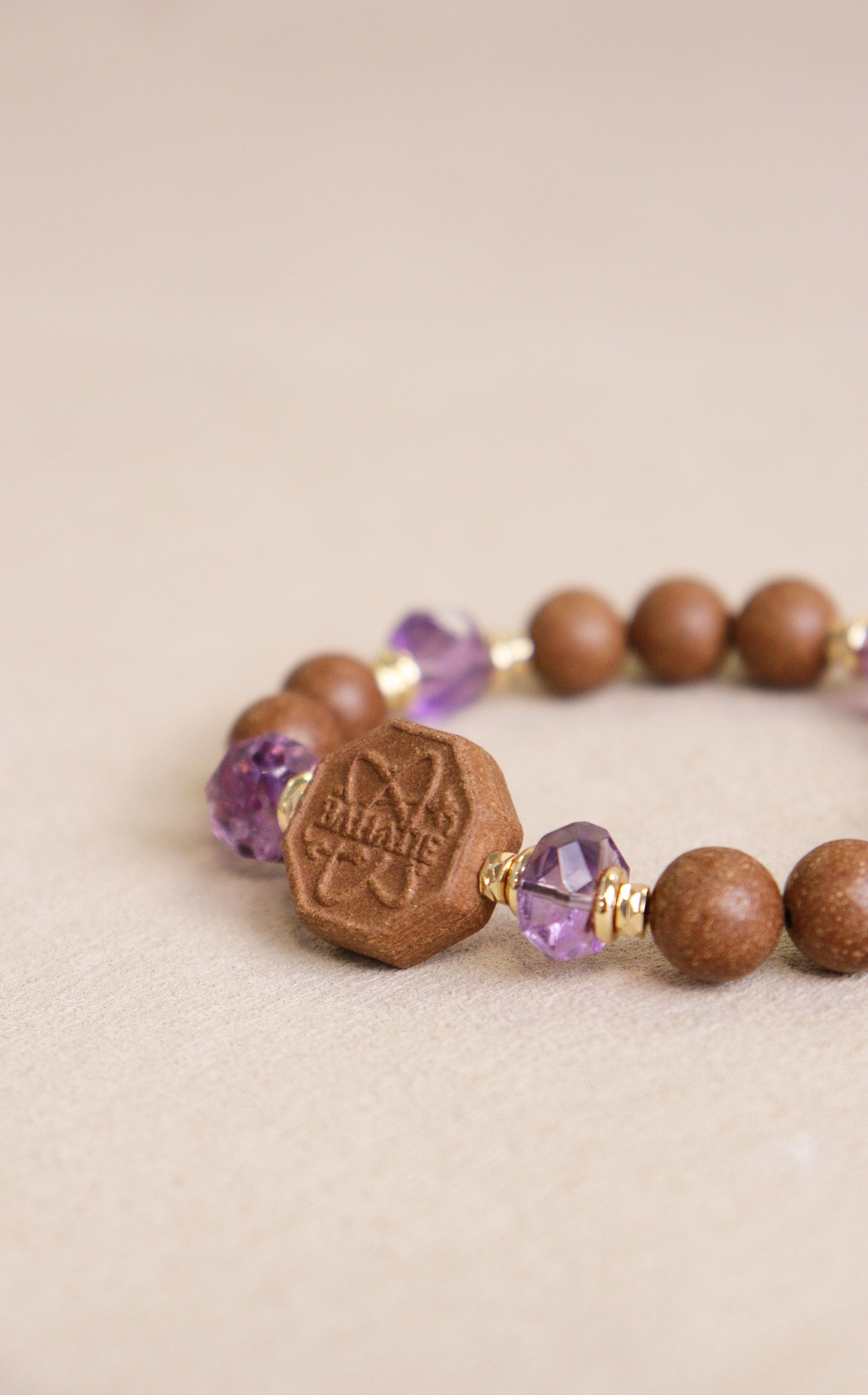 Midnight Brew · Dual-Scent Heritage Aroma Crystal Bracelet