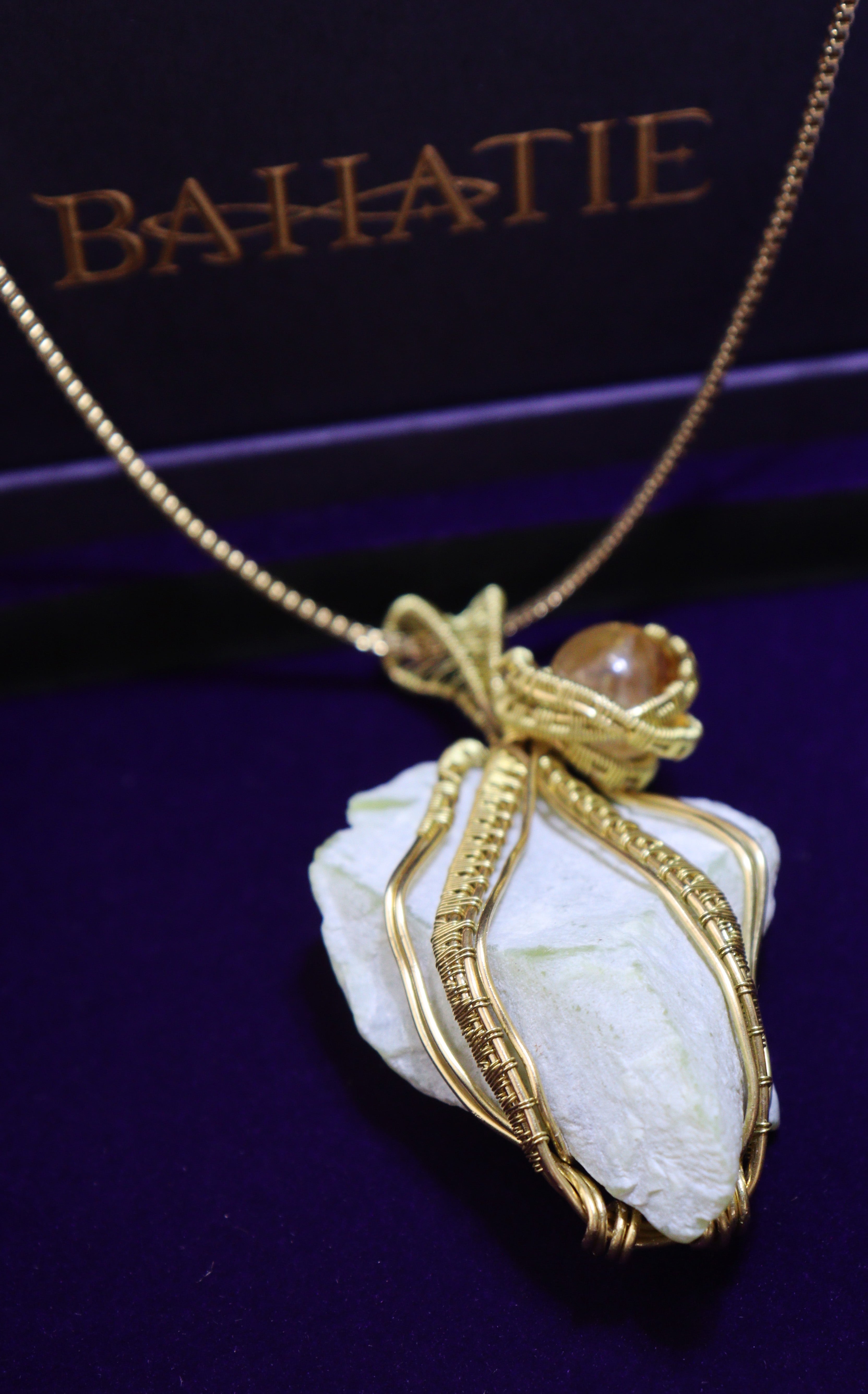 Luck Bound · Handcrafted Protection Necklace（Sole piece）