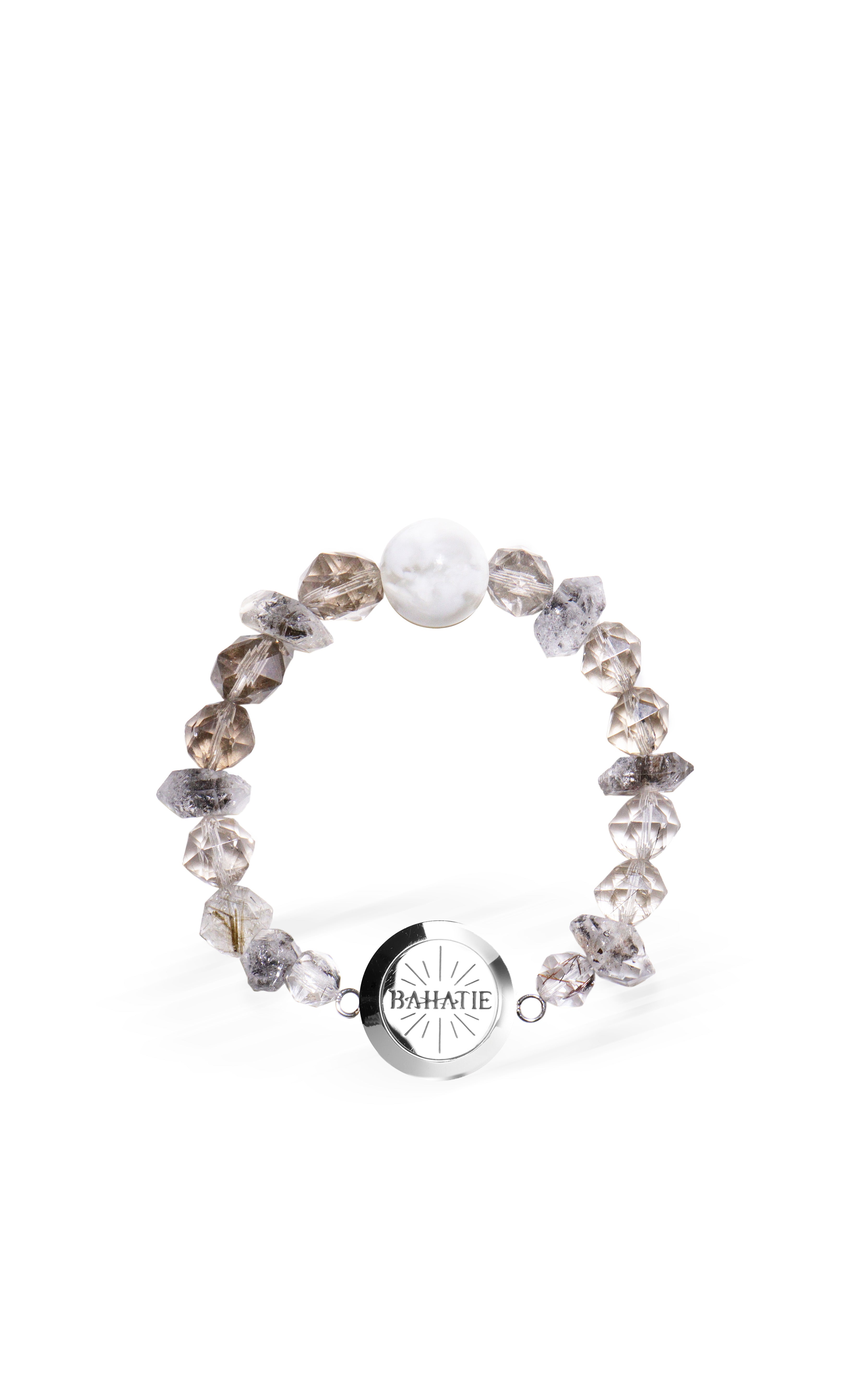 Neti Neti Black Diamond Quartz Crystal Aromatherapy Bracelet