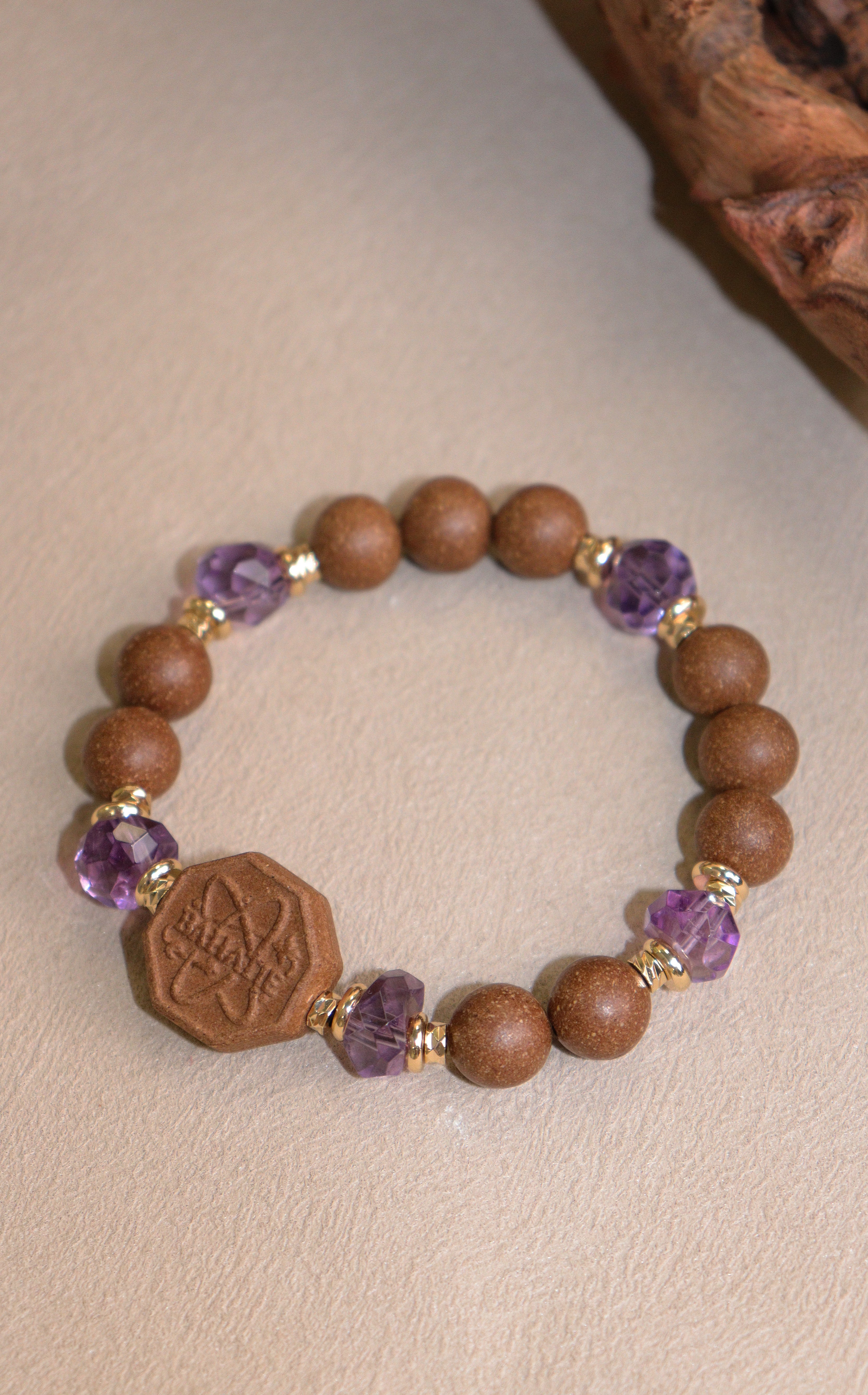 Midnight Brew · Dual-Scent Heritage Aroma Crystal Bracelet