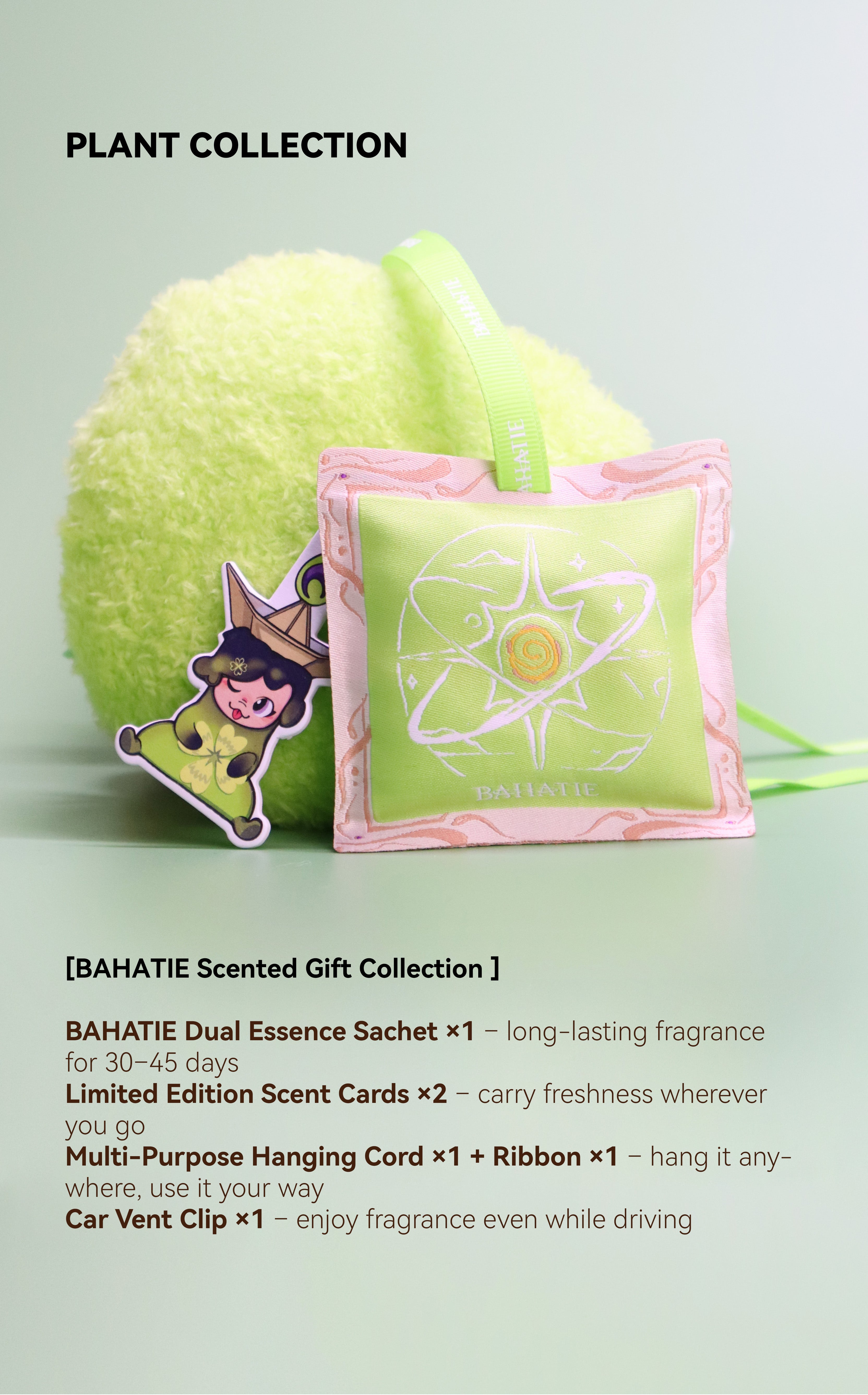 Plant Collection · Dual-Scent Sachets