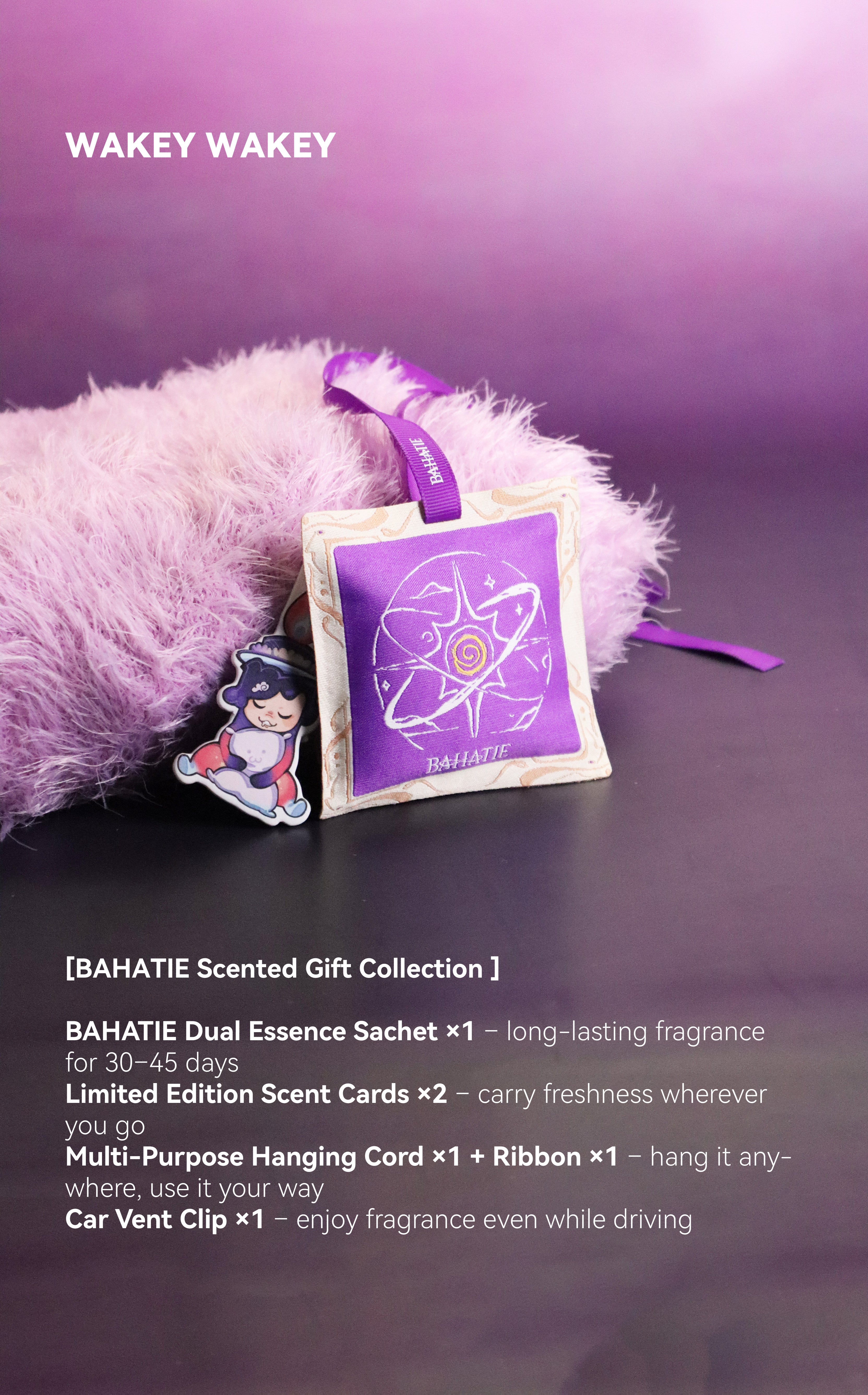 Wakey Wakey · Dual-Scent Sachets